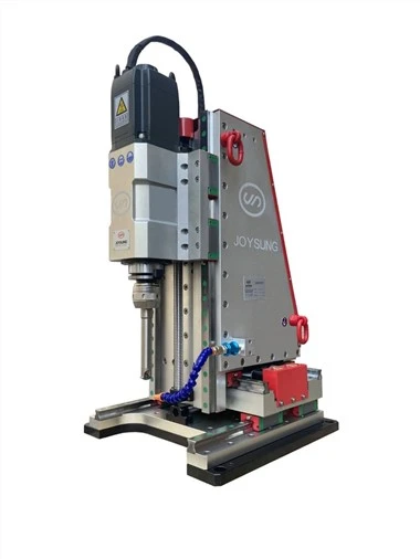 Joysung TCM508 เครื่องกัดซีเอ็นซีแบบพกพากำลังถอดสลักที่หักบนไซต์